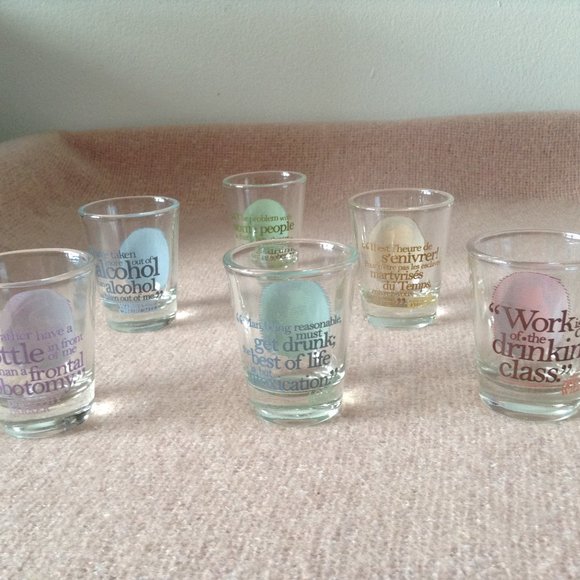 Drink with Great Drinkers Shot Glass Set **New in Box** - Picture 8 of 12